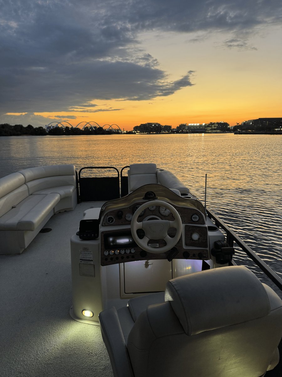 Have Yachts Club sunset charter on the Potomac